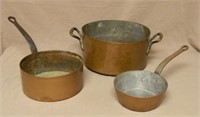 Copper Pots and Pans.
