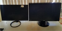 22" Acer & 23" ASUS Monitors (Both Work)