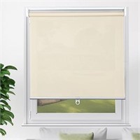 Ycuhen Cordless Roller Shades Pull Down Window