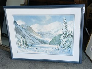 Water color by John Harvie  signed