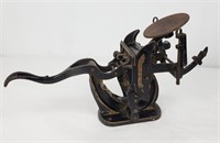 Antique Cast Iron Personal Book Printing Press