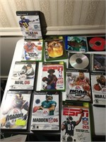 ASSORTED XBOX AND PS2 GAMES ALL IN CASES
