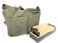 140 - 5.56 Military Rounds in Ammo Belt