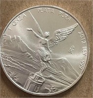 2012 Mexican Libertad 1oz Silver .999