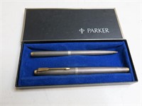 Parker Sterling Cap & Barrel Pen Set