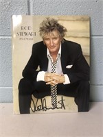 Autographed Rod Stewart Concert Program