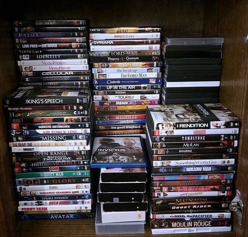 J - LOT OF DVDS (L11)