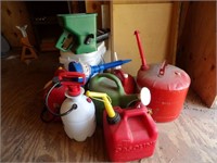 Gas, Watering Cans, Sprayers and Funnels