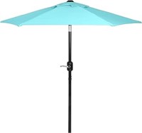 Outdoor Patio Umbrella, Easy Open/Close Crank