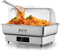 PYY Electric Chafing Dish Full Size Stainless Ste