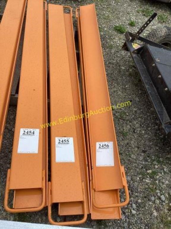 "Unused 2024  Pallet Forks Extensions 
6.6 ft."