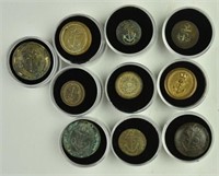 Ten Late 18th / Early 19th C. Royal Navy Buttons