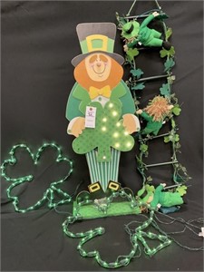 St. Patrick’s Day Wood Leprechaun Cutout