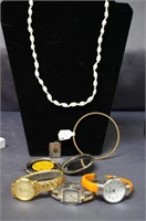 Assorted Jewelry & Watches