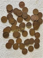 estate coin hoard lincoln wheat cent pennies 50!