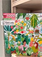 1000 Piece Puzzle Plant Lady
