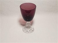 Fostoria Lady American Amethyst Stem Glass