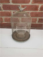 Iron Cage Lantern Candle Holder 11"