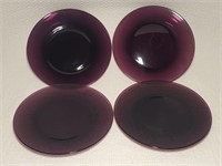 Fostoria Lady American Amethyst Salad Plates