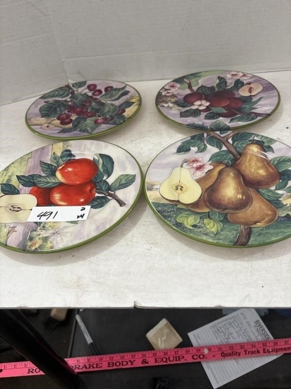 Villa d'Este Set of 4 Salad Plates