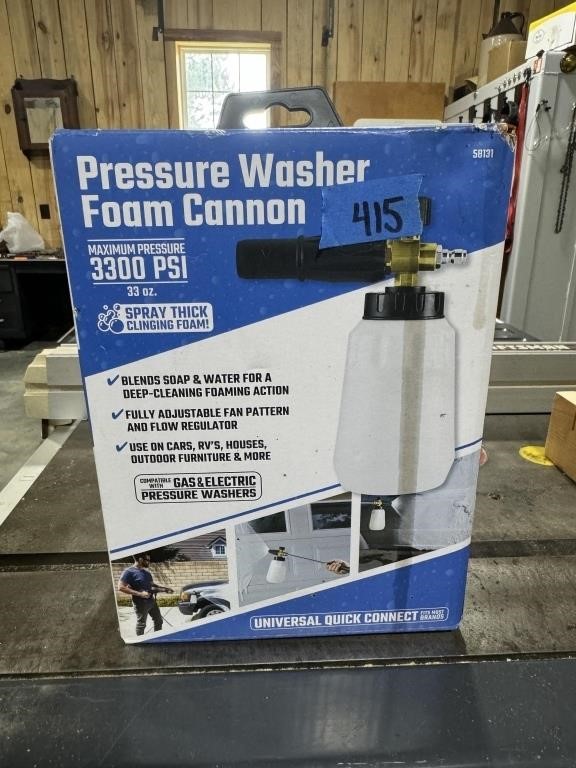 Pressure Washer Foam Cannon