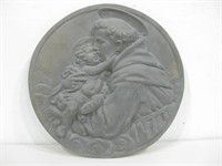 12.5" Bronze Saint Anthony Plate