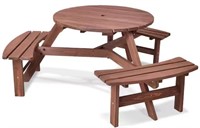 Retail$390 Outdoor Picnic Table w/Chair