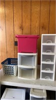 5 - Small Stackable Drawers, 2 - Medium Stackable