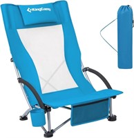 FM3511  KingCamp Beach Chair, High Back Camping Ch