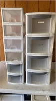 4 - Medium Stackable Drawers, 6 - Small Stackable
