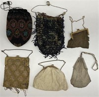 Group Antique / Vintage Ladies Handbags