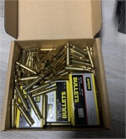 30-06 brass and bullets