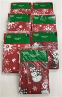 7 New Holiday Style Rectangle Tablecloths 52x70"