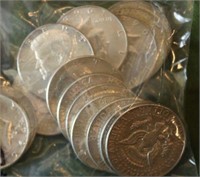 15 Kennedy Silver Half Dollars