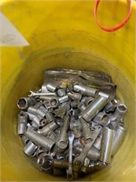 Bucket of Asst Size Sockets