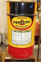 PENNZOIL METAL BARREL