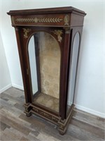 Antique French mahogany cabinet with ormolu