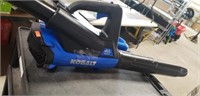 Kobalt blower with battery and charger tested and