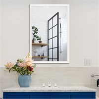 Rectangular Wall Mirror 24  x 36  Bathroom