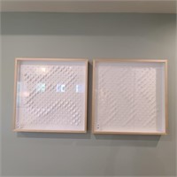 2PC FRAMED WALL ART