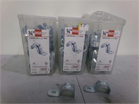 3 cases of 3/4"  One-Hole Straps