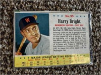 1963 Post #95 Harry Bright