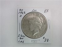 US Silver 1 Dollar Coin
