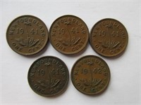 Newfoundland 1 Cent Pieces