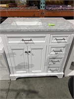 SINGLE SINK VANITY CABINET WITH TOP RETAIL $900