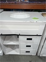 SINGLE SINK VANITY CABINET WITH TOP RETAIL $720