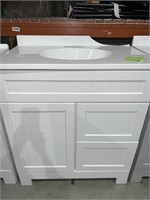 SINGLE SINK VANITY CABINET WITH TOP RETAIL $570