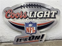 (AD) Coors Light NFL “It’s On!” Sign.
