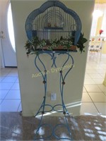 Decorative Birdcage on Stand