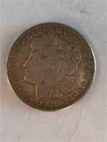 1921     Morgan Silver Dollar